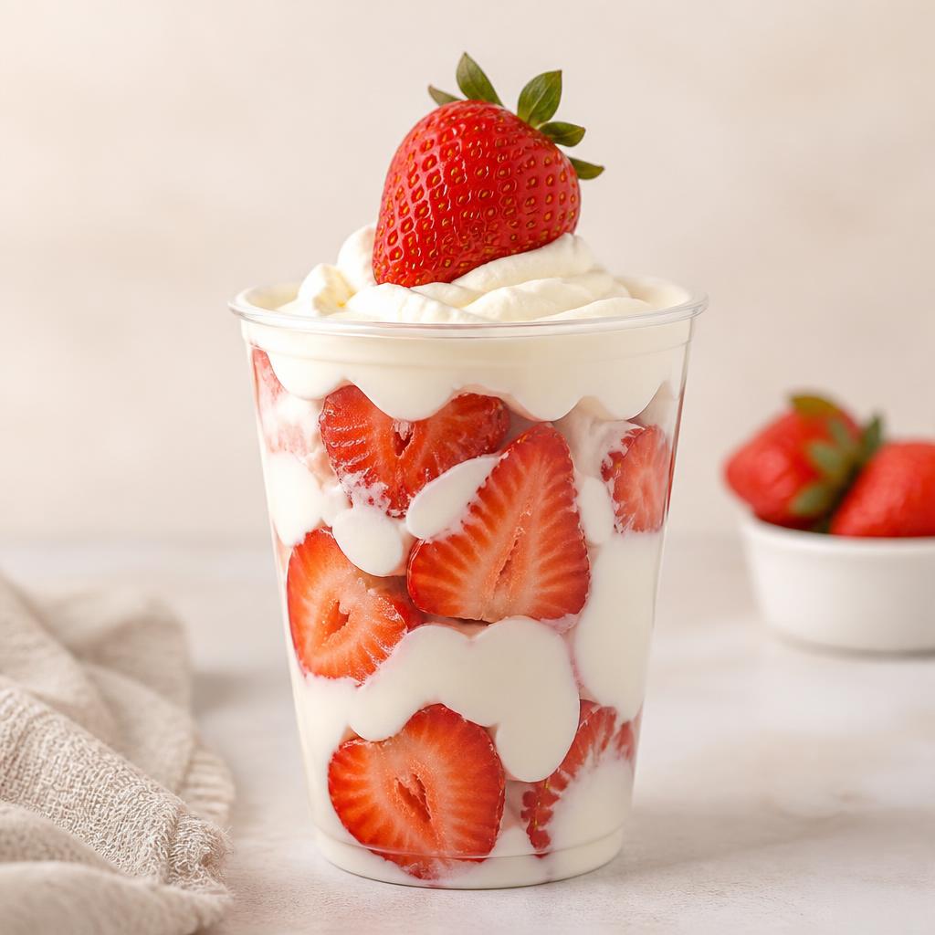 Fresas con Crema